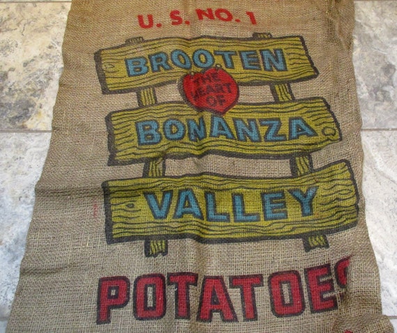 Stylish Burlap Potato Sacks