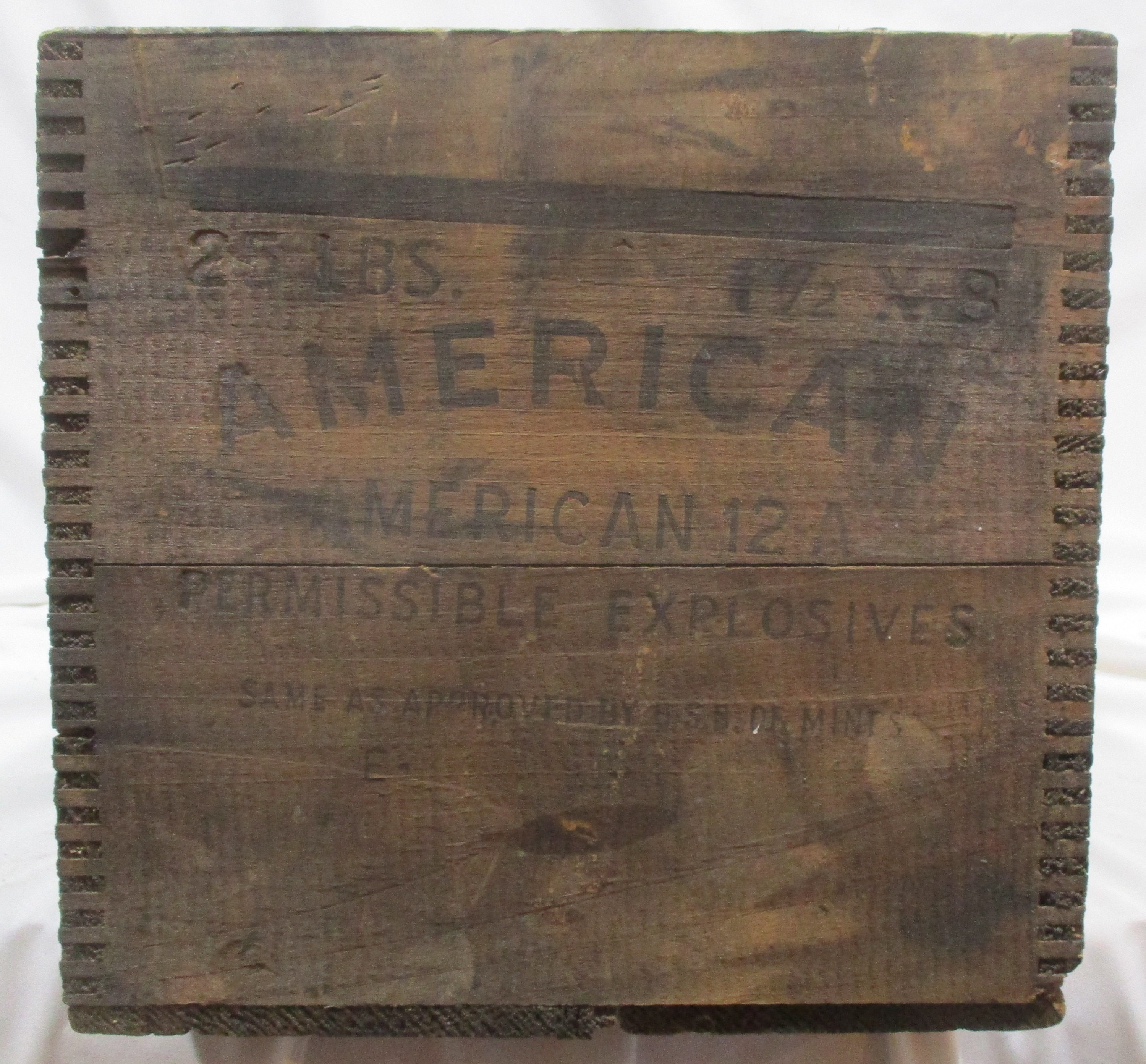 Dynamite Box, Antique Box, Old Wood Crate, American Cyanamid Company ...