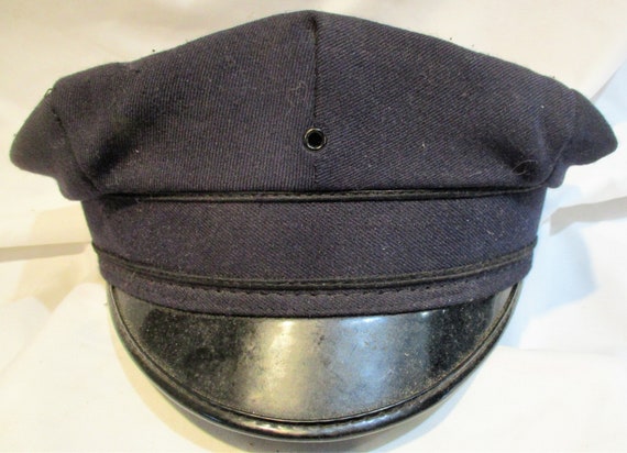 Vintage Uniform Cap: Porter Bellman Hat, Sentry Mid-century