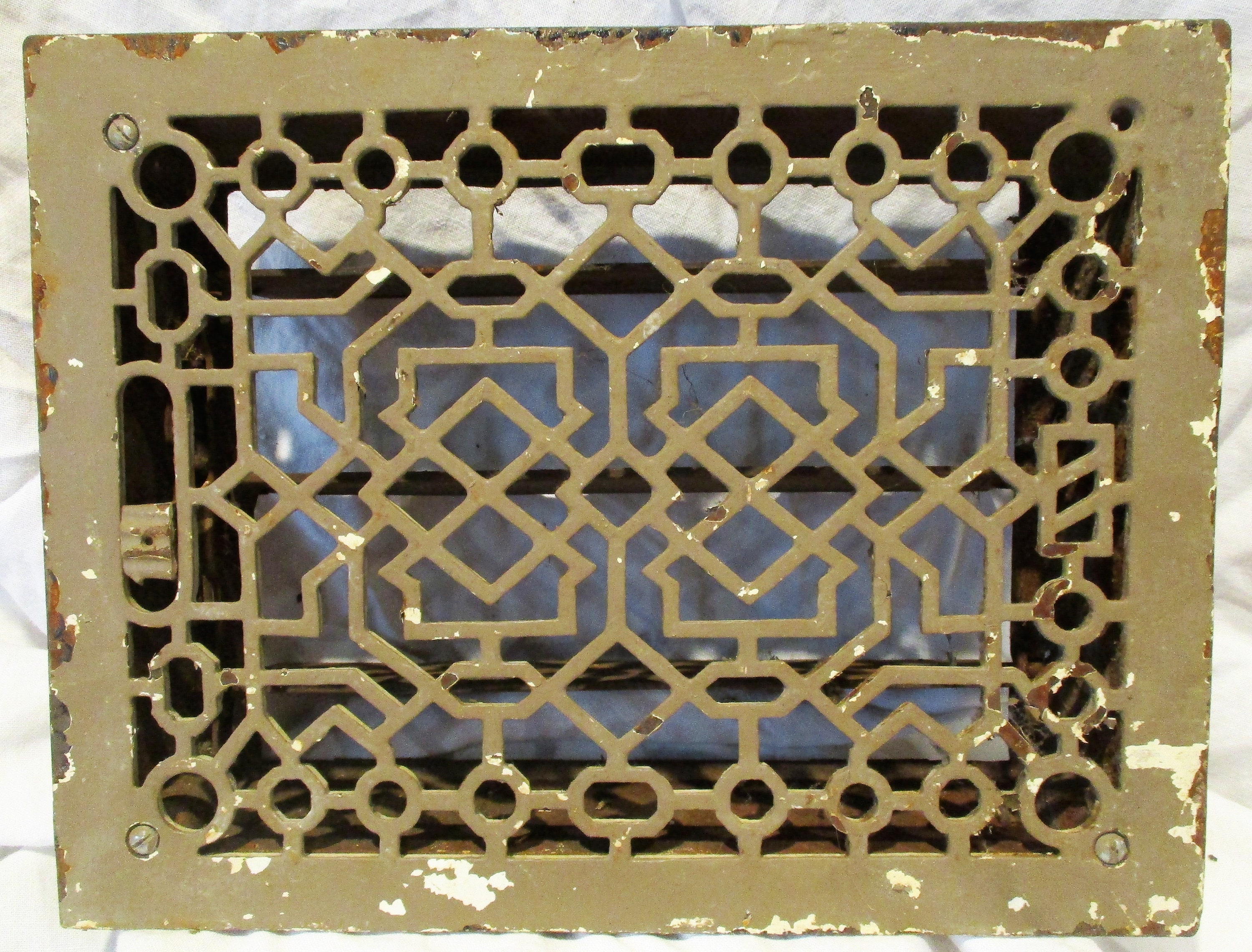 Vent Grate or Radiator Grate Large Rectangular Cast Iron Etsy
