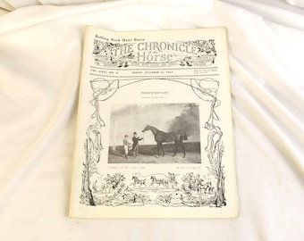 1967 Chronicle of the Horse Magazine: Vintage Equestrian Publication