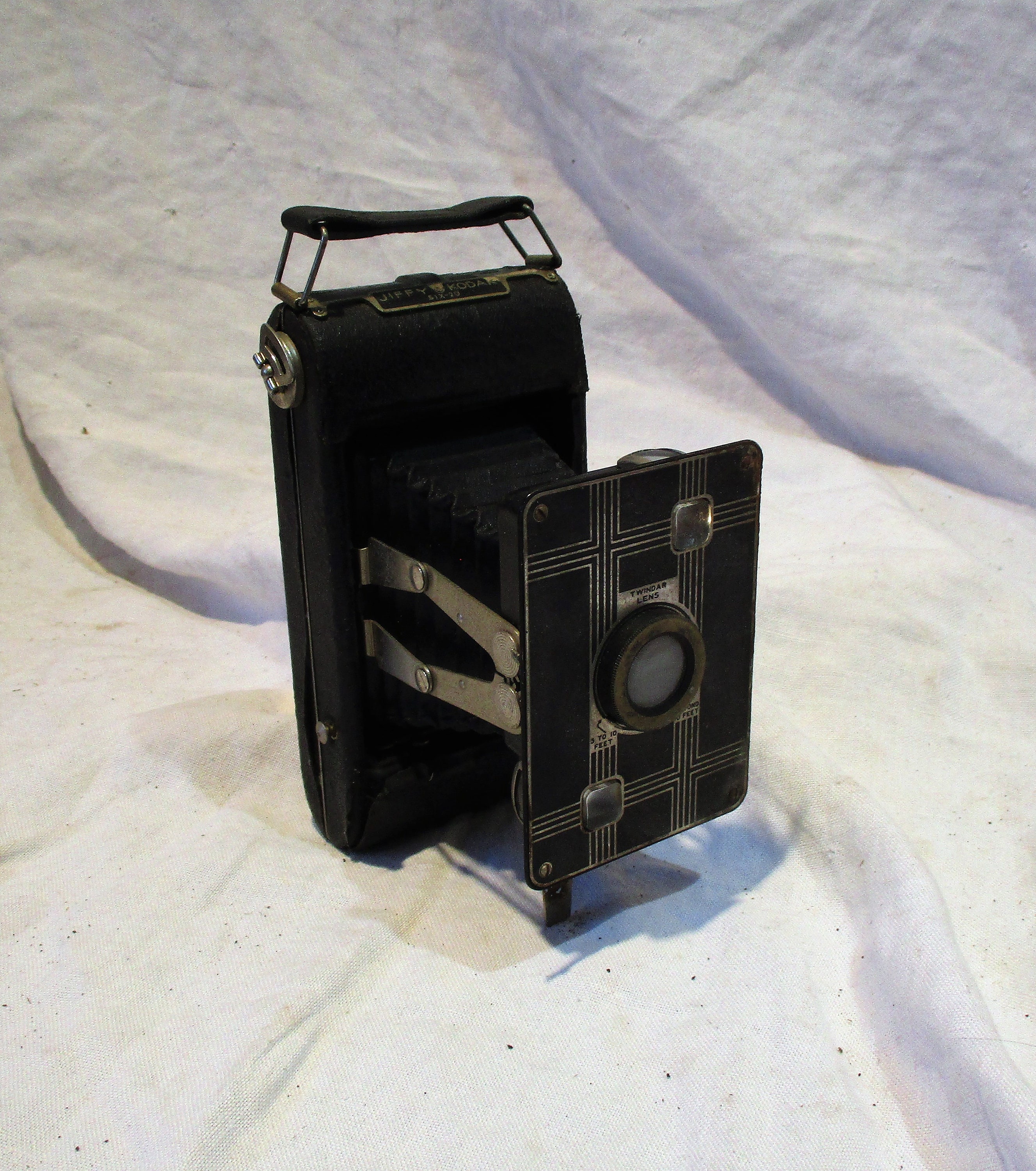 CAMARA ANALÓGICA VINTAGE DE FUELLE KODAK JUNIOR SIX 16