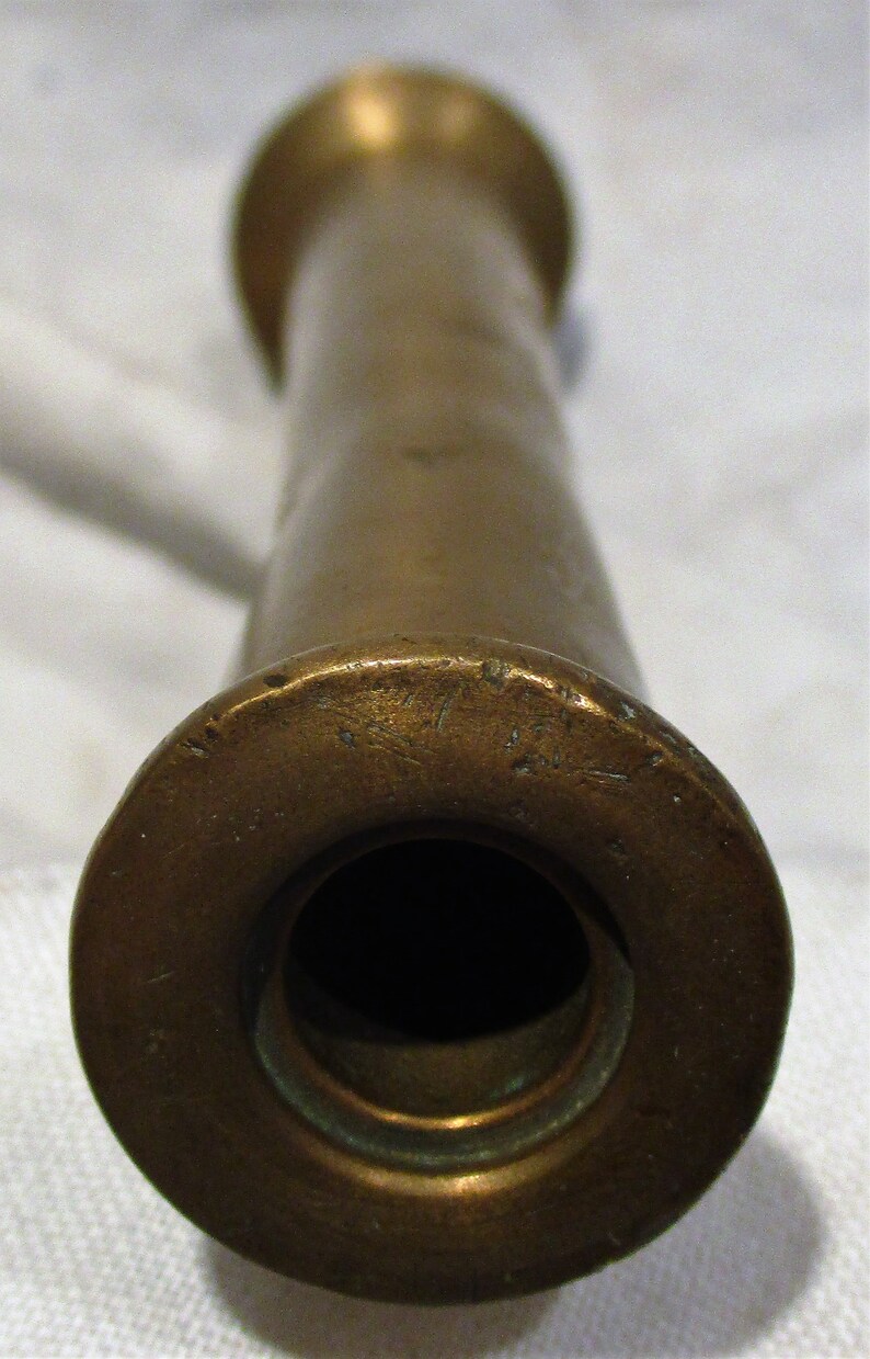 Large Brass Fire Hose Nozzle Vintage Firefighting Equipment Etsy