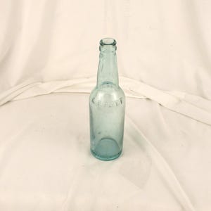 Glass Bottle, Antique Aqua Bottle, G. F. Plitt, York, Pennsylvania Old Bottle Salvage