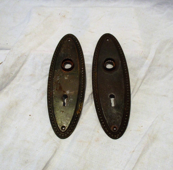 Door Latch Plates Antique Door Lock Hardware Old Doorknob Etsy image 0 - Door Latch Plates Antique Door Lock Hardware Old Doorknob Etsy