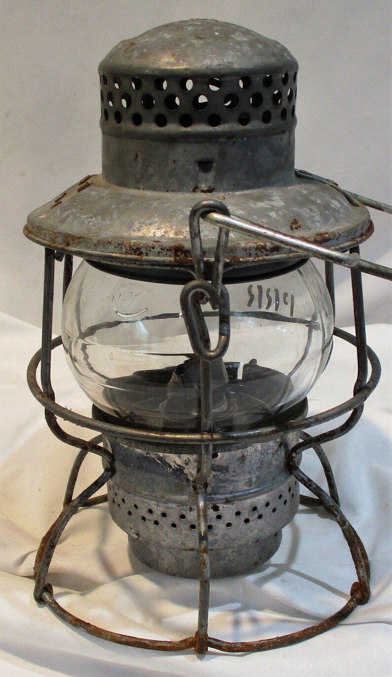 Pennsylvania Railroad Lantern Penn Central Railroad Adlake Etsy