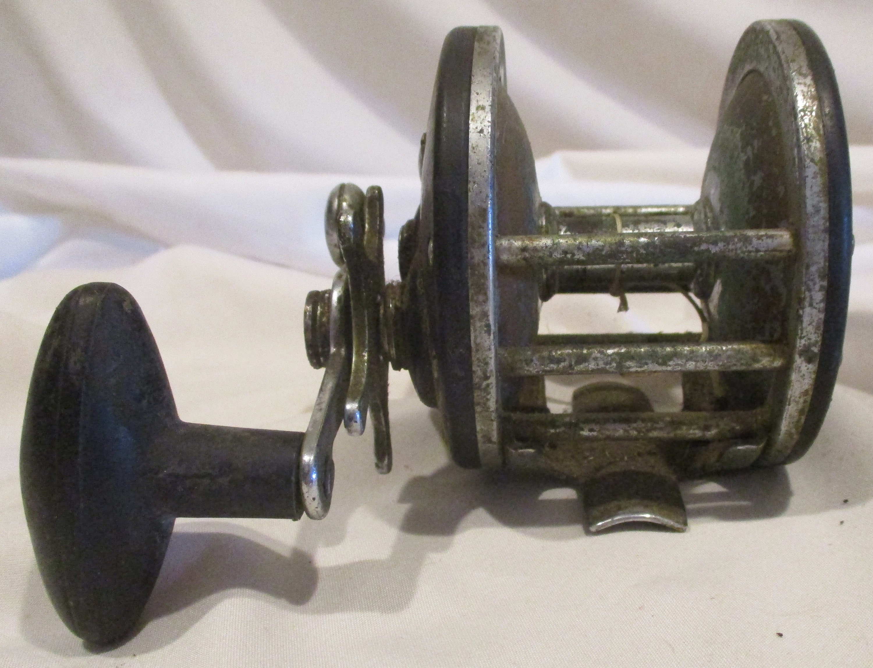 antique fishing reels wanted Early C.1830's Small Antique Brass