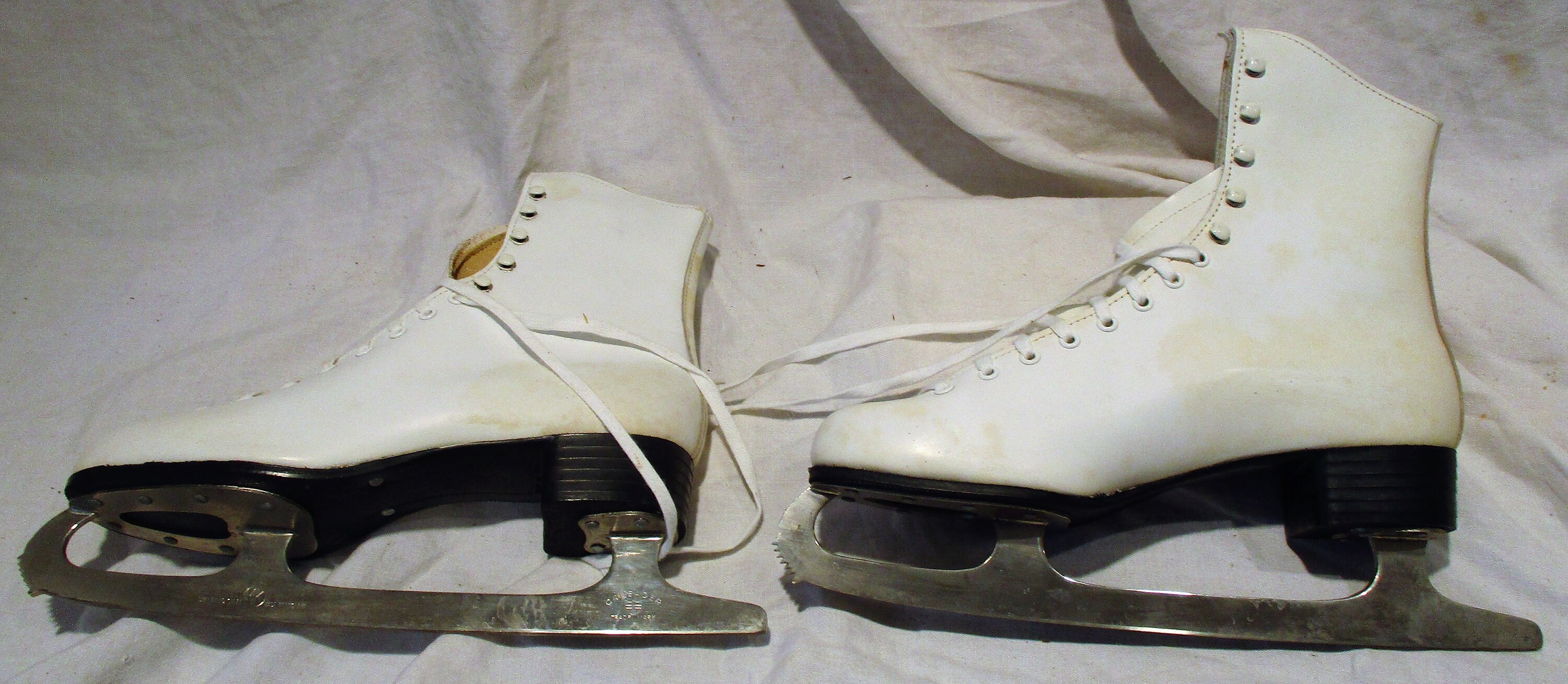 Ice Skates English Sheffield Retro Mid Century Skating Etsy