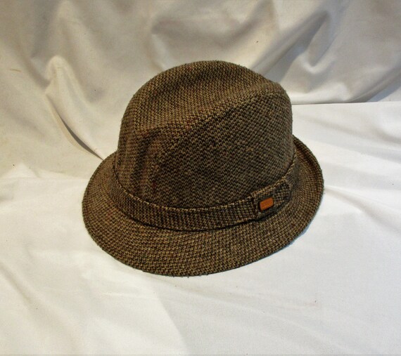 Men's Hat Vintage Tweed American 