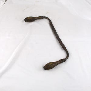 Draw Knife, Old Woodworking Tool, Antique Hand Forged Carpentry History