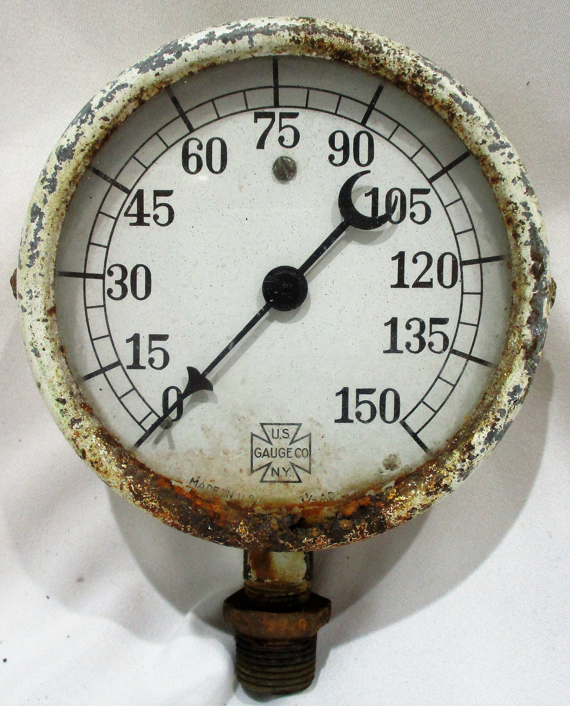 1920s Pressure Gauge, Early US Gauge American, New York, Vintage ...
