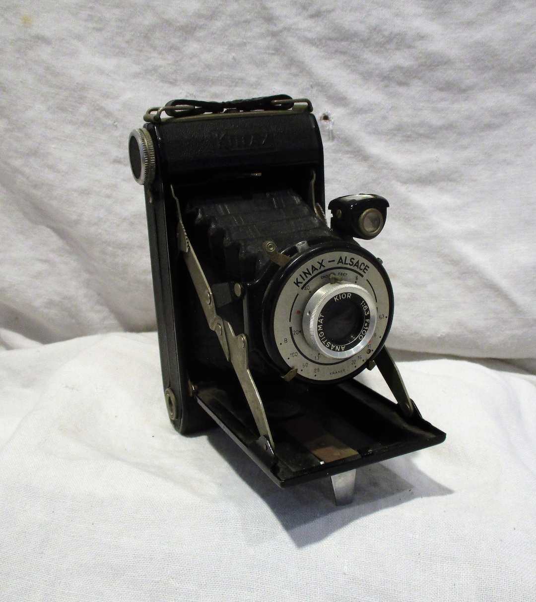 Super Kinax, Bellor 100 mm f/4.5 lens, Kolinax finder French