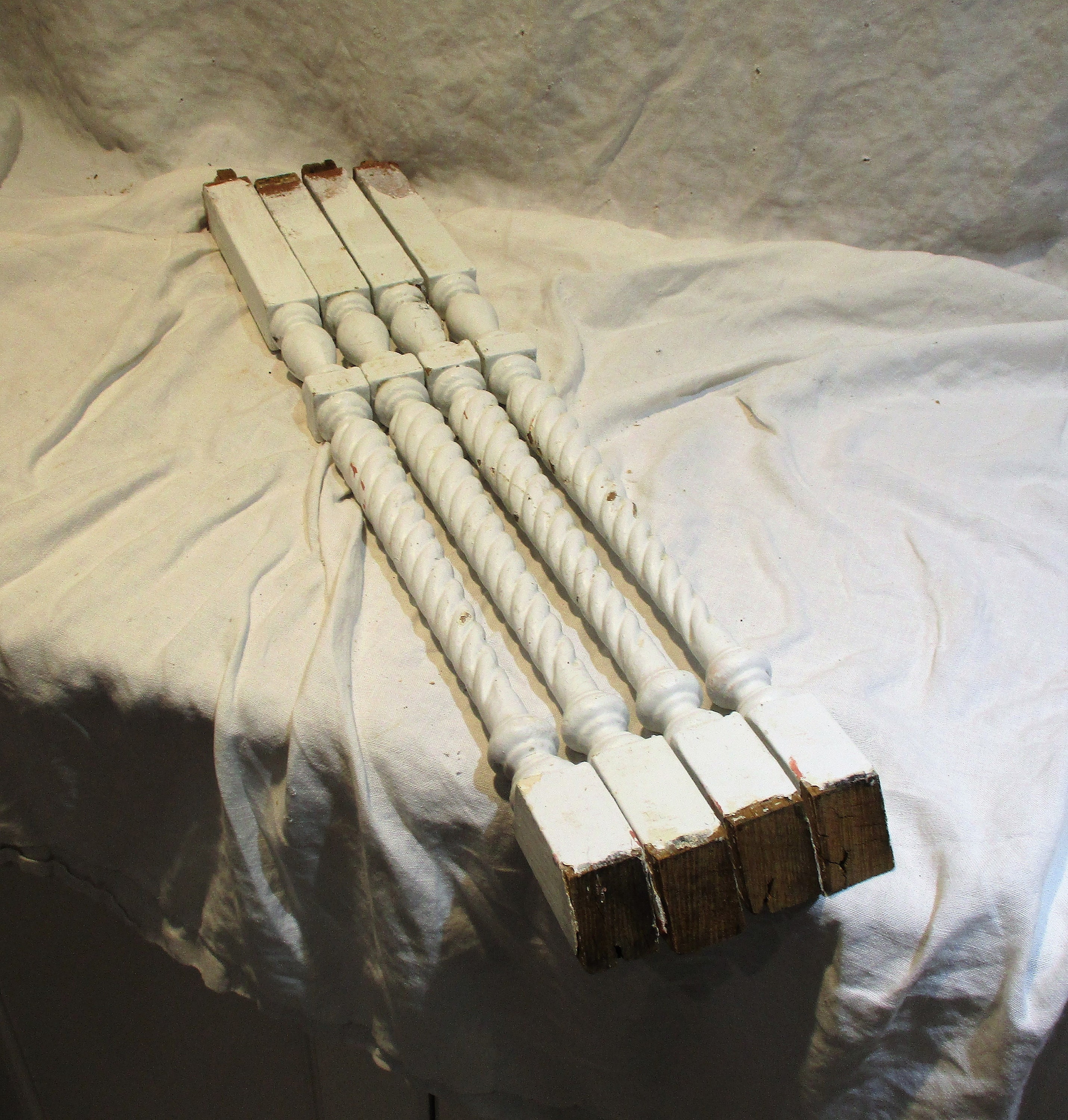Balusters or Spindles Barley Twist Architectural Salvage Etsy