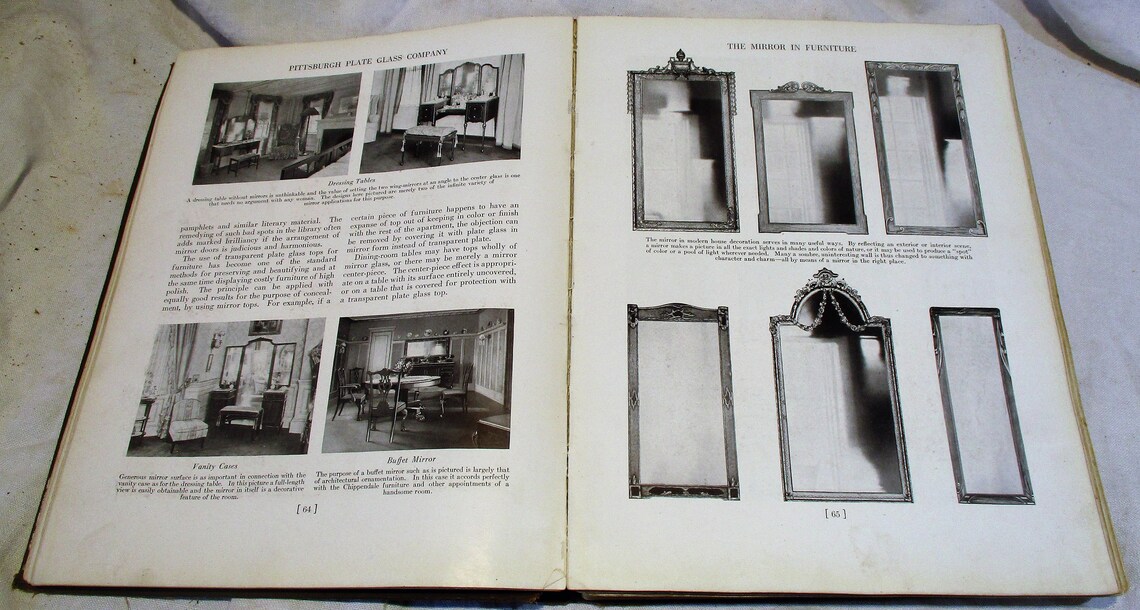 1923 Pittsburgh Plate Glass Company Product History and Uses Etsy
