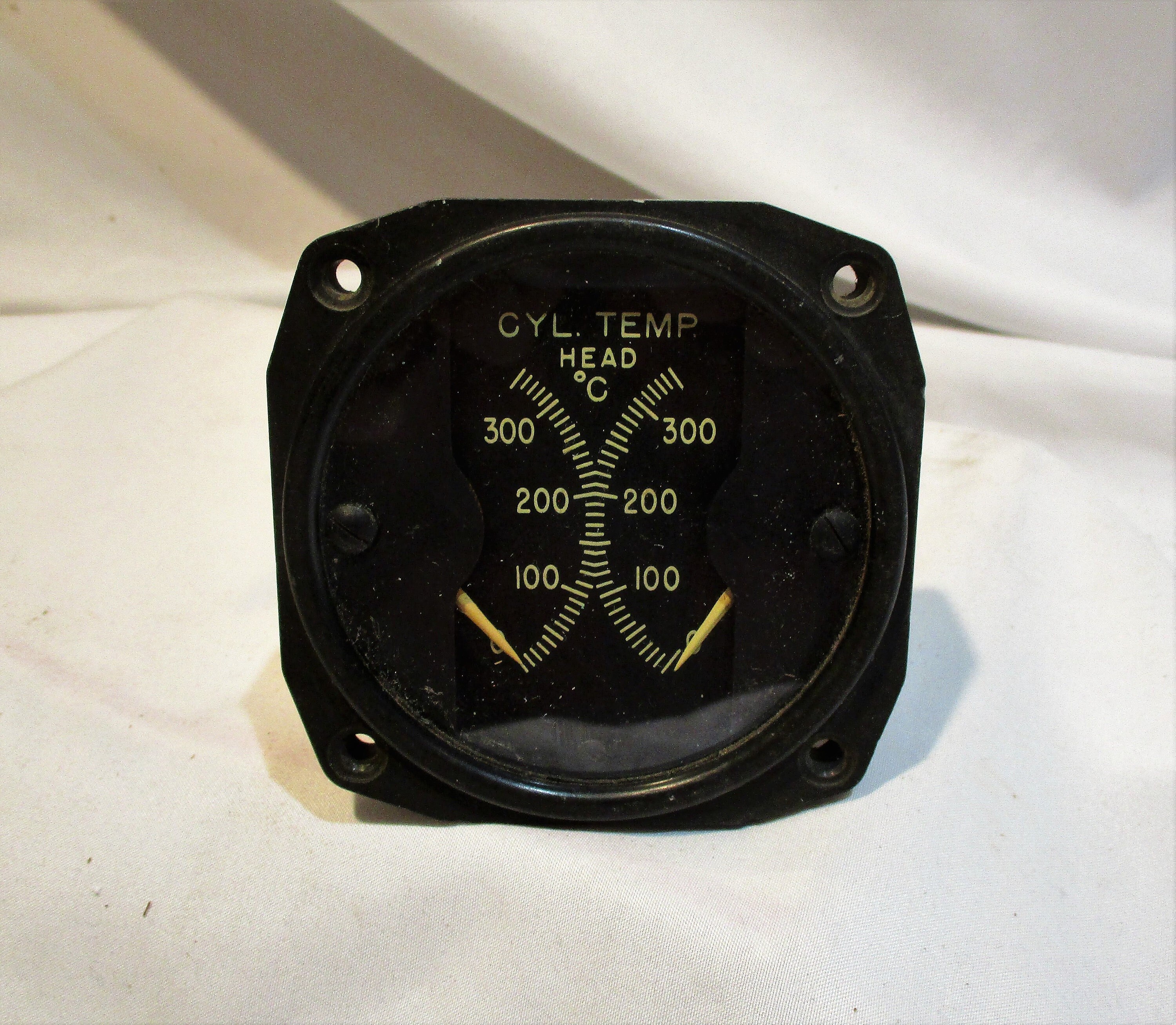 US Navy Airplane Gauge, BMEP Pressure Gauge, Vintage Naval Aviation Pilot's Cockpit Salvage