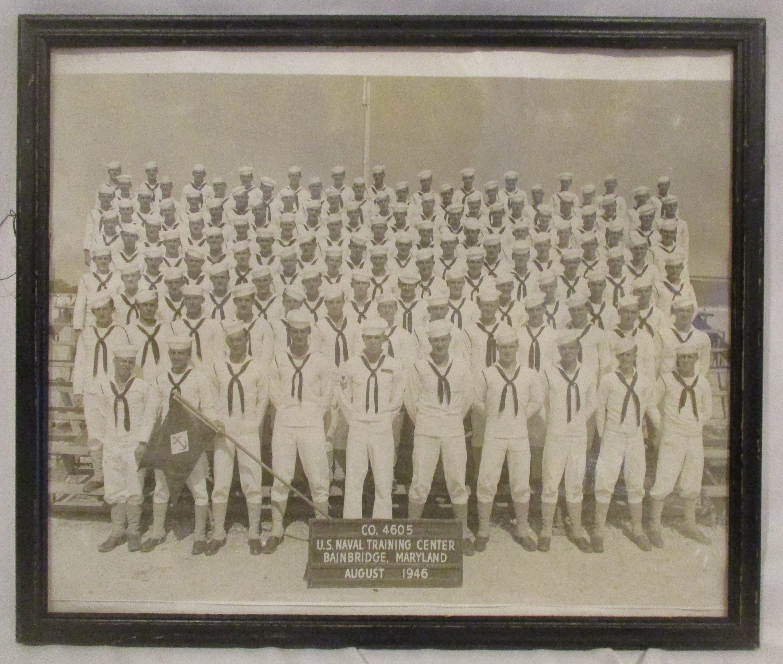 ビンテージ　フォト　写真　40s US NAVY フレーム付き il_fullxfull.5738120739_j39k.jpg