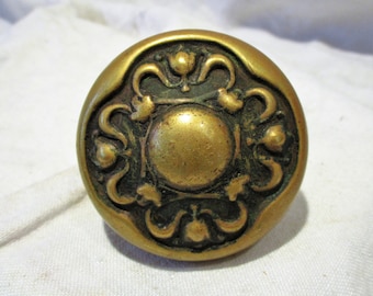 Old Doorknob, Architectural Salvage, Antique Early 1900s Arts & Crafts Hardware