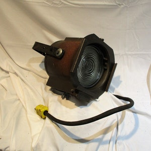 Theatre Lights, Vintage Spotlight, Industrial Stage Lighting, Movie Salvage, Media Room Lighting and Decor