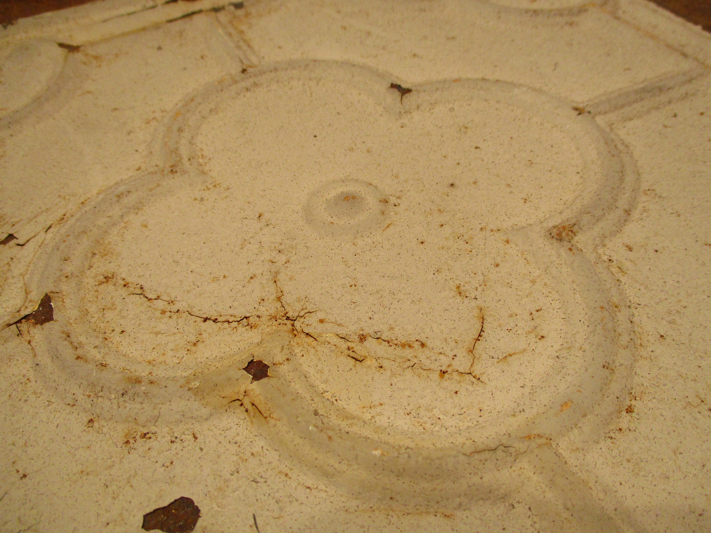 Teja de techo de estaño teja de estaño quatrefoil baldosa de | Etsy