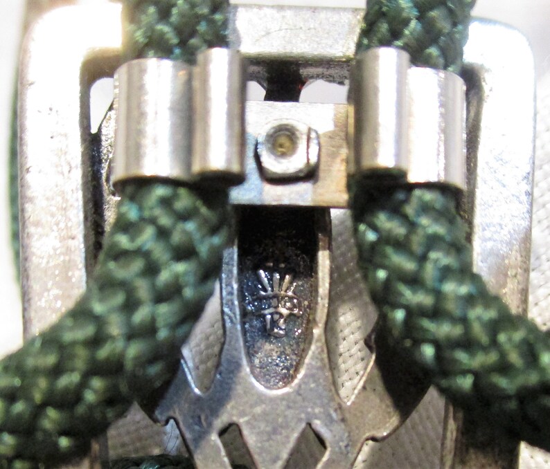 Western Bolo Tie Turquoise and Silver Detail Men/'s Accessory Vintage American West Wear