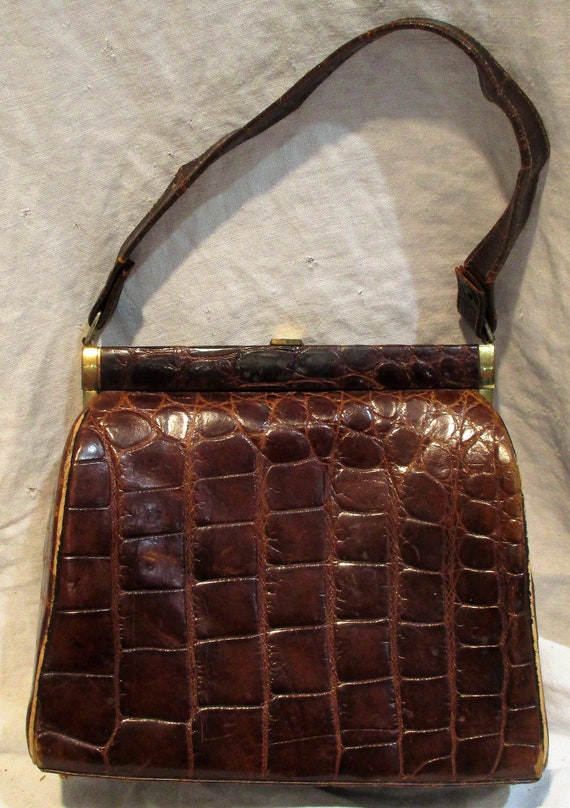 vintage alligator purse – 86 Vintage