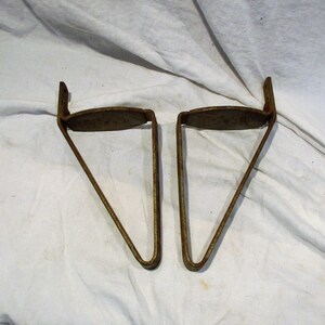 Shelf Brackets, Darwin Bracket Steps, Ladder Brackets, Industrial Chic Factory Architectural Salvage