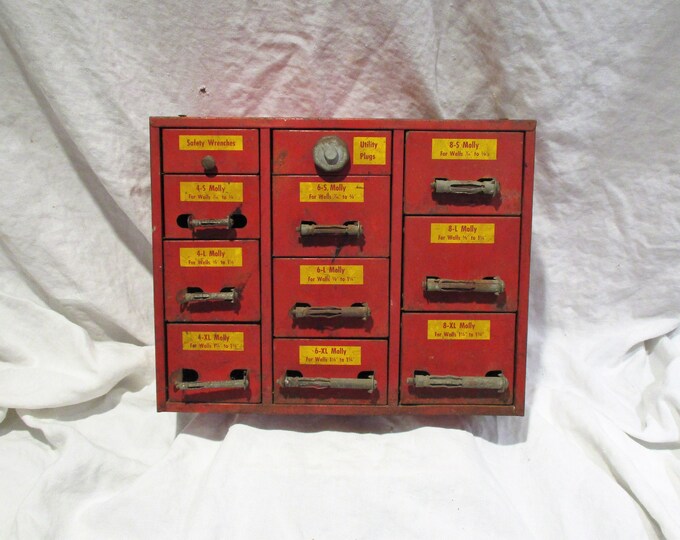 Molly Bolt Hardware Display Case Organizer Etsy