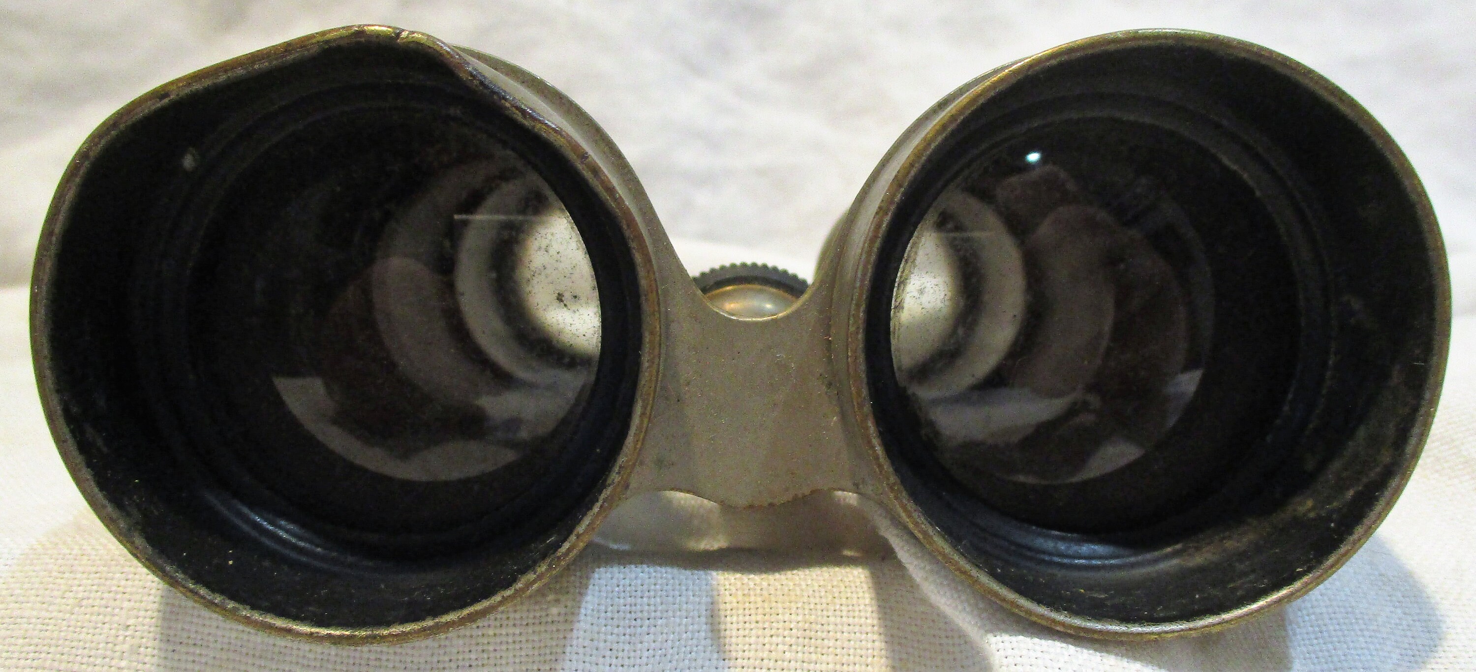 CHEVALIER PARISアンティーク双眼鏡 Vintage French Chevalier Opticien Paris Brass Binoculars