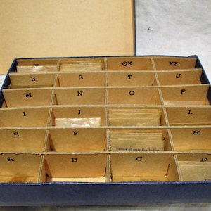 Compartmentalized Box With Small Alphabet Letters: Organizing Supplies ...