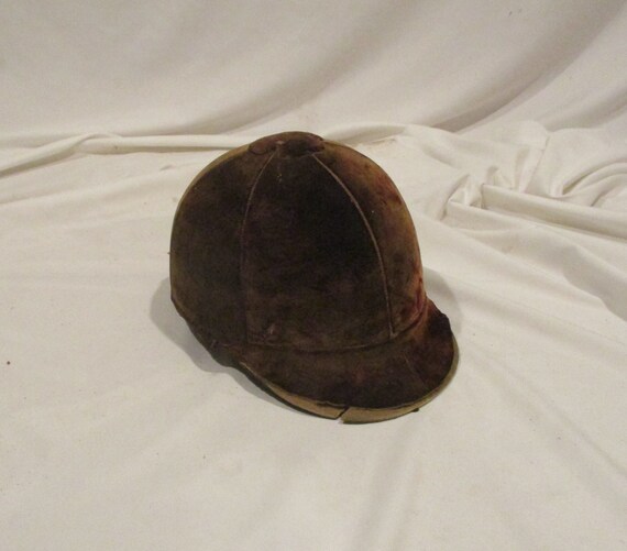 Equestrian Riding Helmet, Riding Hat, Vintage Pol… - image 1