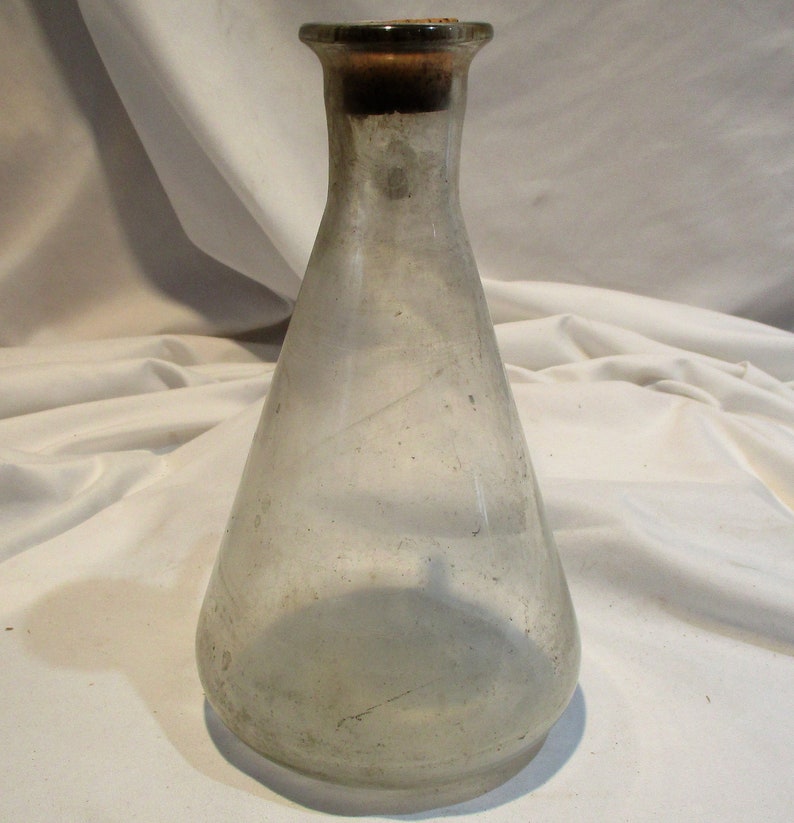 Very Large Laboratory Pyrex Beaker Old Lab Glass Vintage Etsy