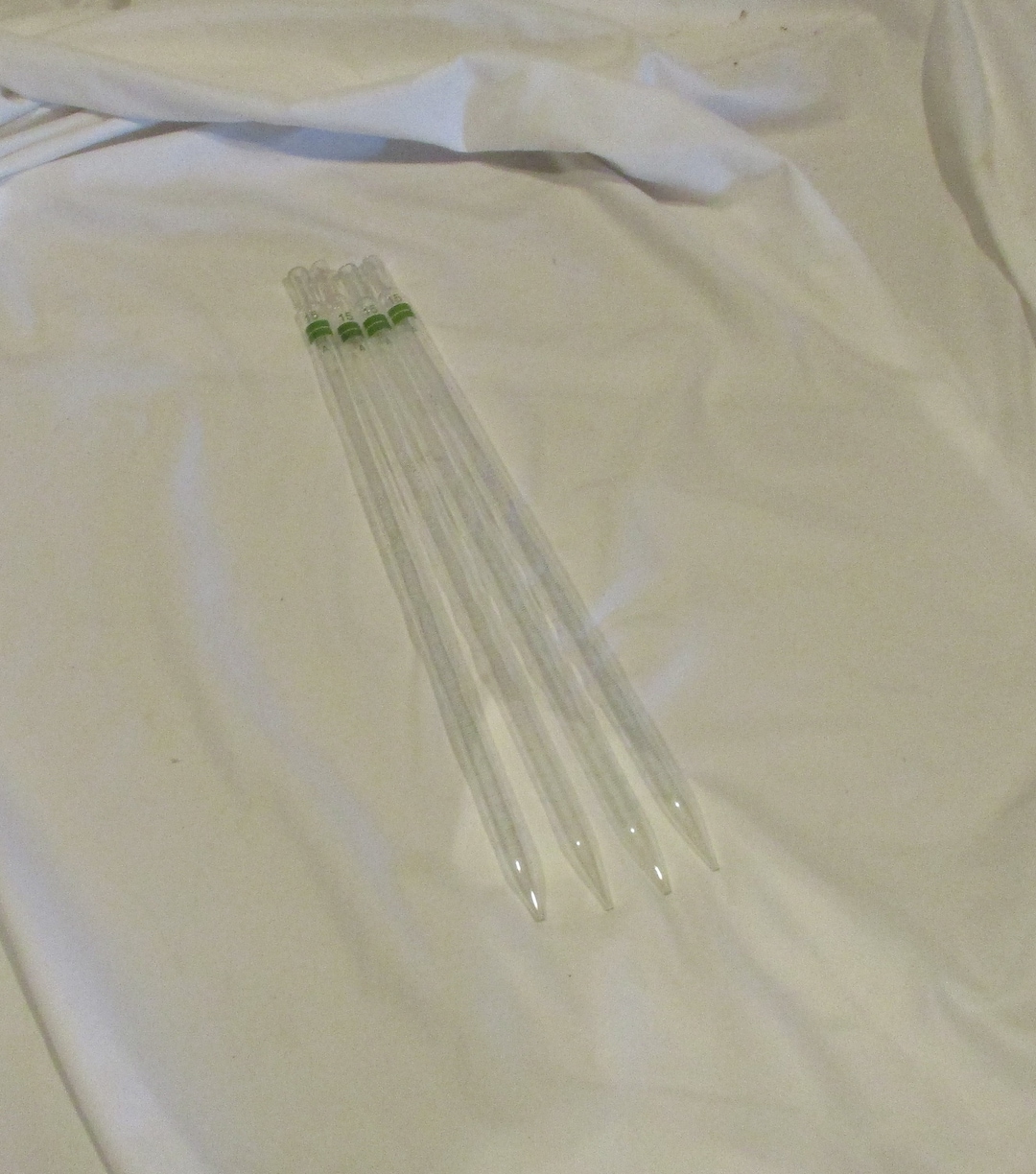 Lab Glass Set of 4 Vintage Laboratory Glass Pipettes Etsy