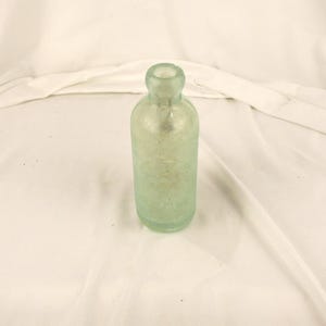 Glass Bottle, Antique Blob Top Aqua Bottle, Schweyer Brothers Company, Allentown, Pennsylvania Old Bottle Salvage