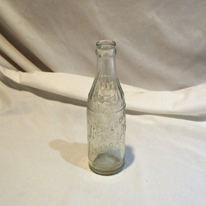 Glass Bottle, American Beverages, Old Soda Bottle Salvage, Vintage Bottle