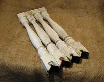 Balusters, Architectural Salvage, Old Set of 4, Repurpose as Table Legs