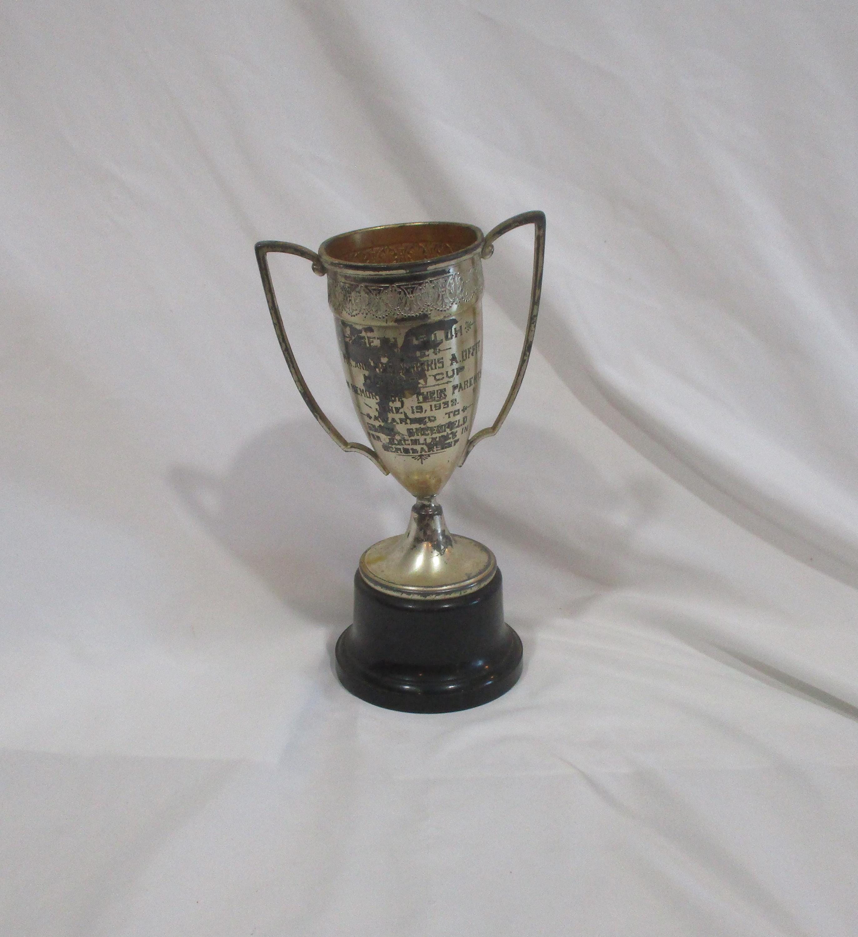 Vintage Antique Trophy - Etsy