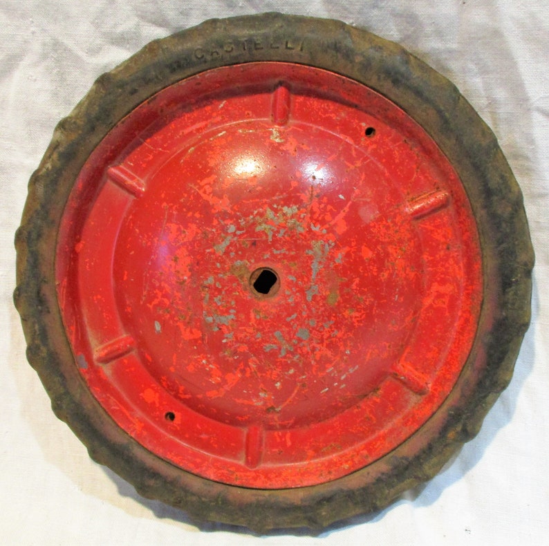 Go Cart Wheels Vintage Old Castelli Tractor Farm Cart. or Etsy