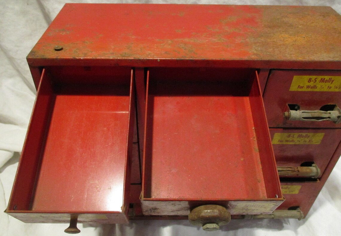 Molly Bolt Hardware Display Case Organizer Etsy
