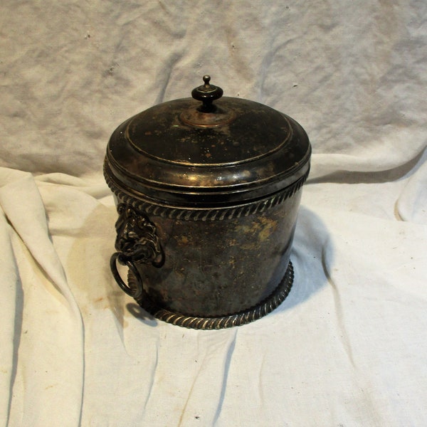 Silver Ice Bucket Etsy