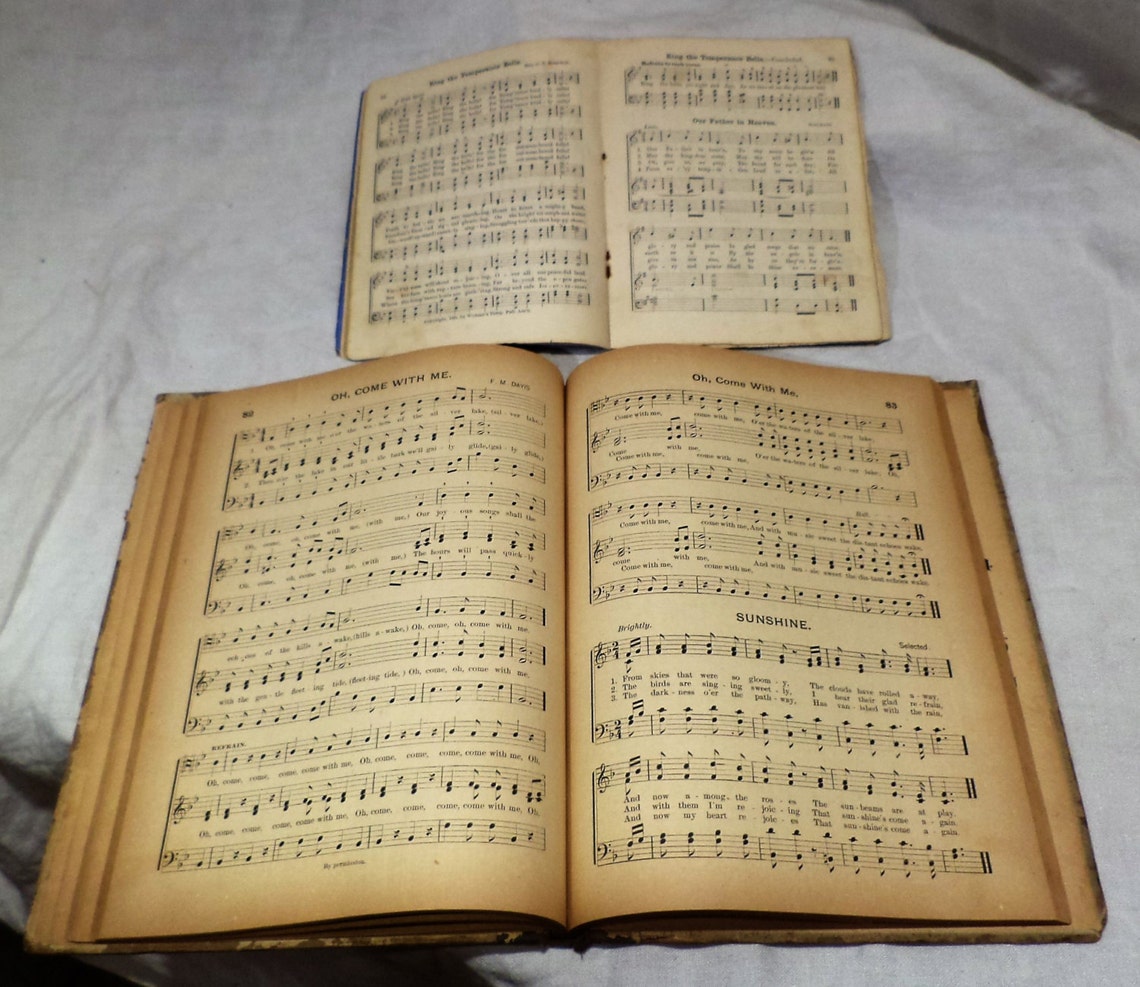 Old Marching Band Books Old Music Books Antiquarian Books Etsy