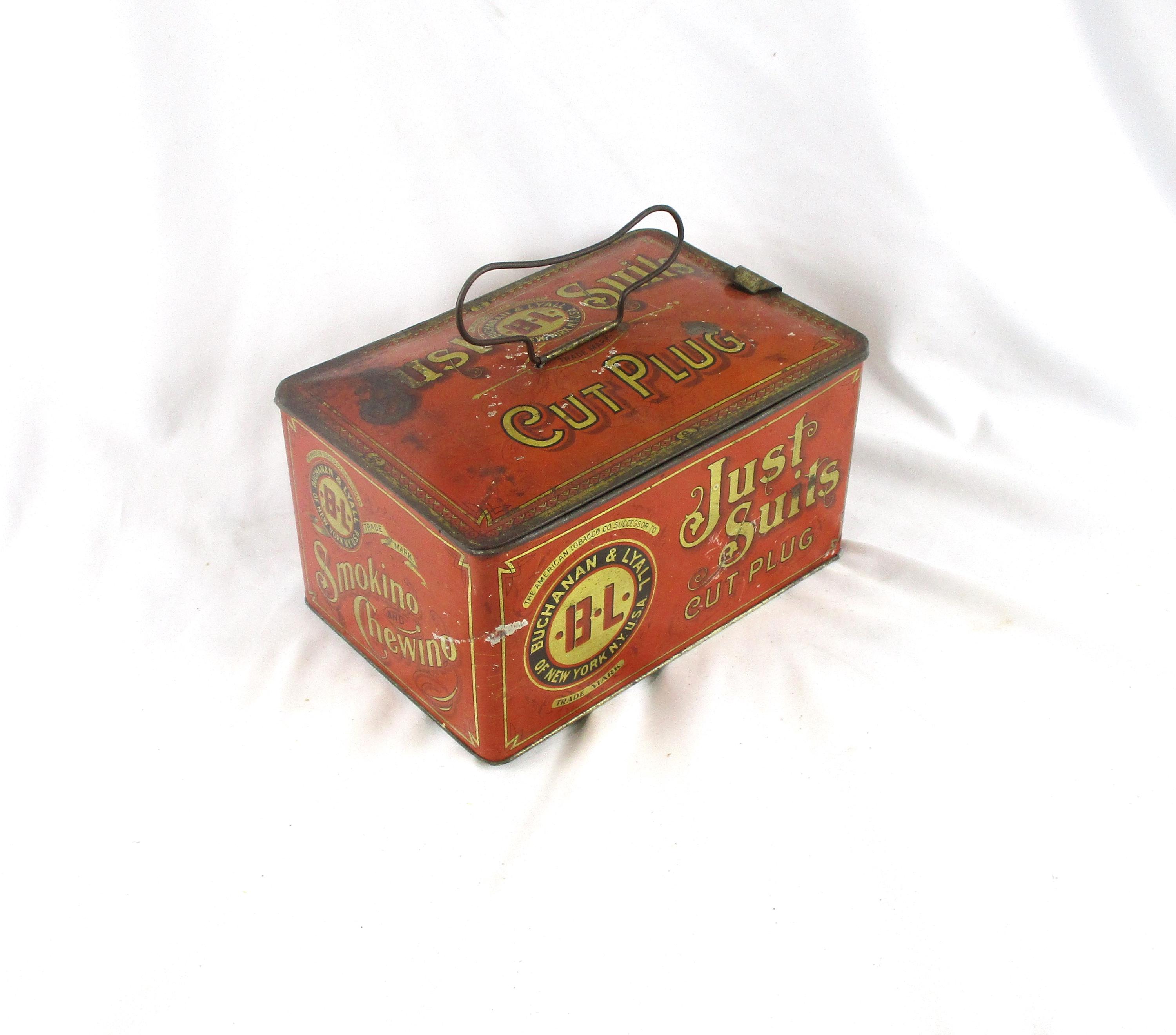 just suits tobacco tin Just Suits Tin