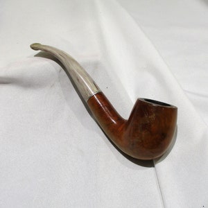 Bakelite Pipe Bong Vintage Wooden Tobacco Durable Tobacco Smoking Pipe  Curved Tobacco Smoke Accessories Gifts