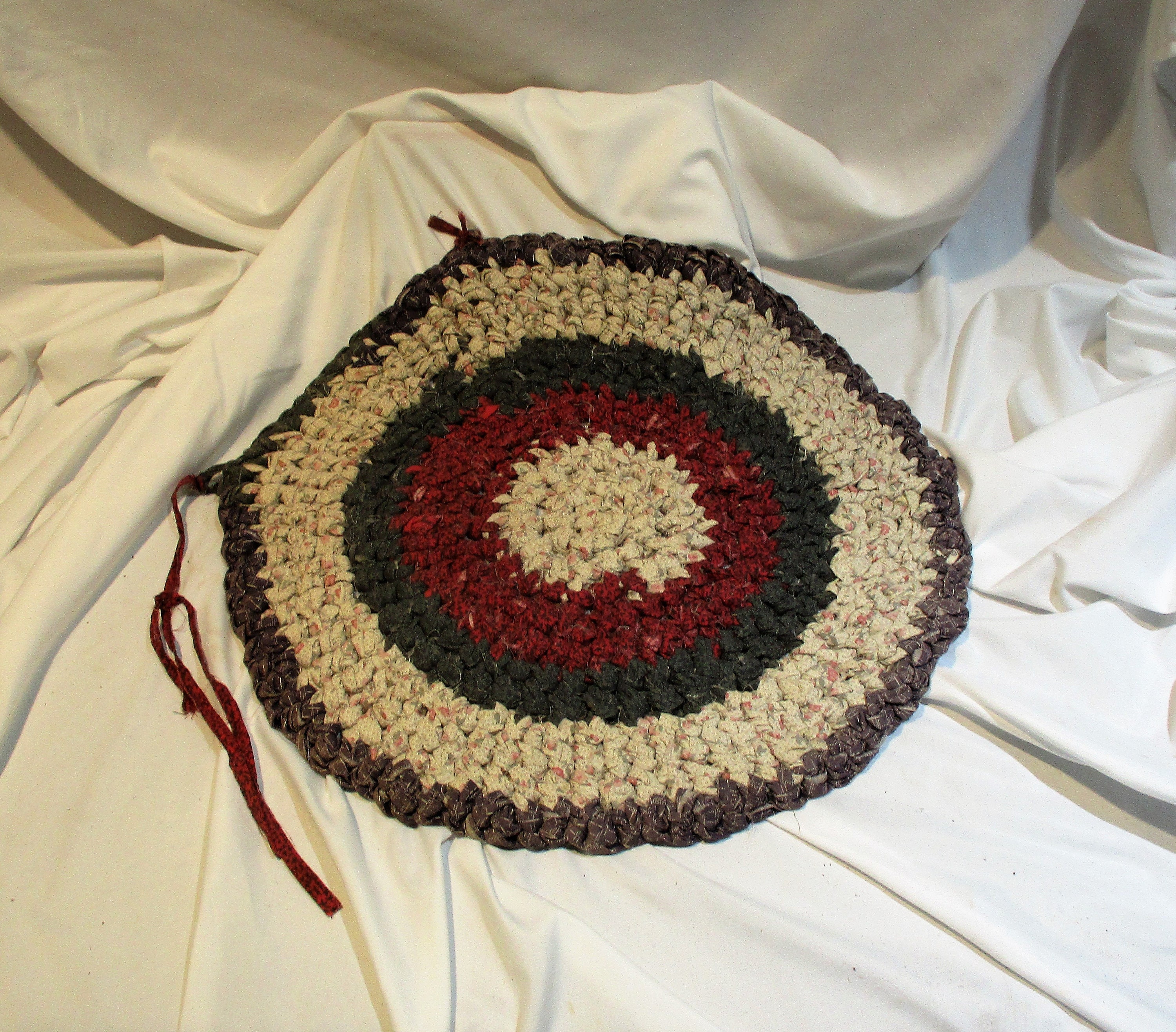 Braided rug chair pads hotsell