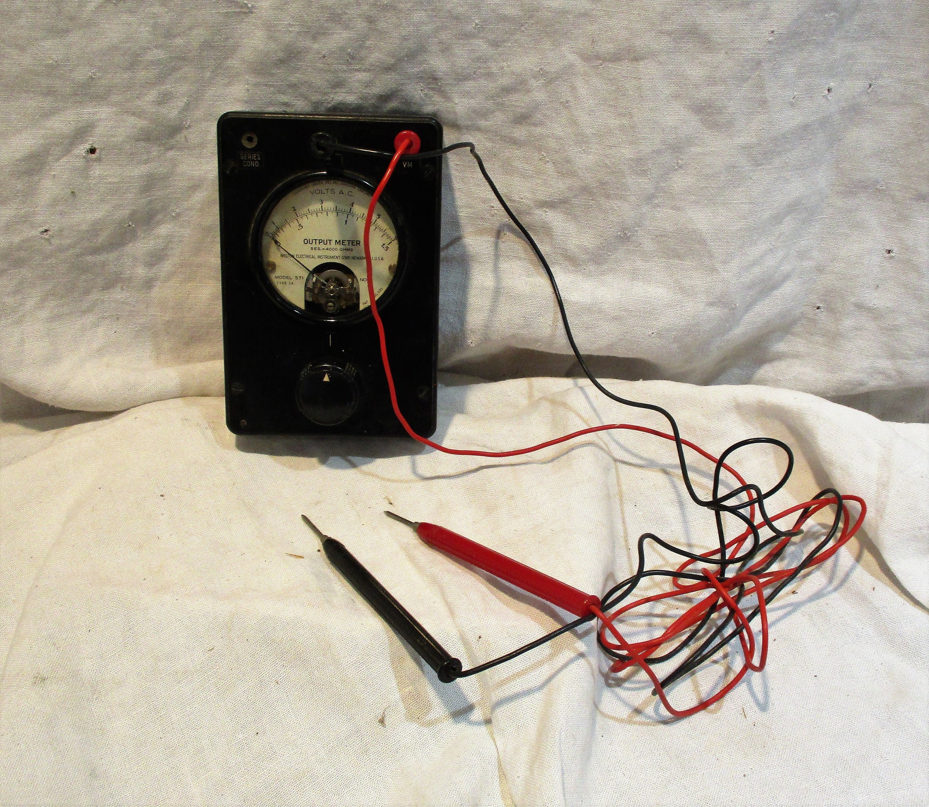 Antique Radio Meter