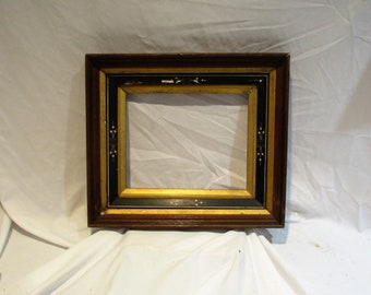 Aesthetic Movement Picture Frame, East Lake Late Victorian, Great Antique Art Salvage, Old Fine Art Frame