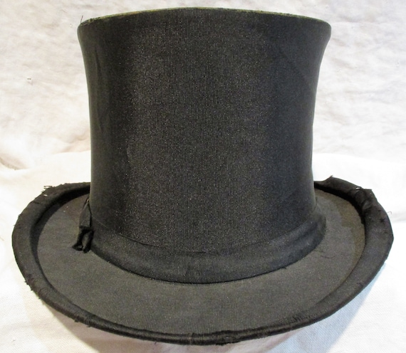 Vintage Hat, Antique Top Hat, Antique Millinery a… - image 2