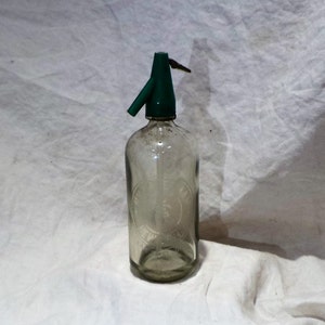 Seltzer Bottle, Hy Friedman New York, Vintage Bar Salvage