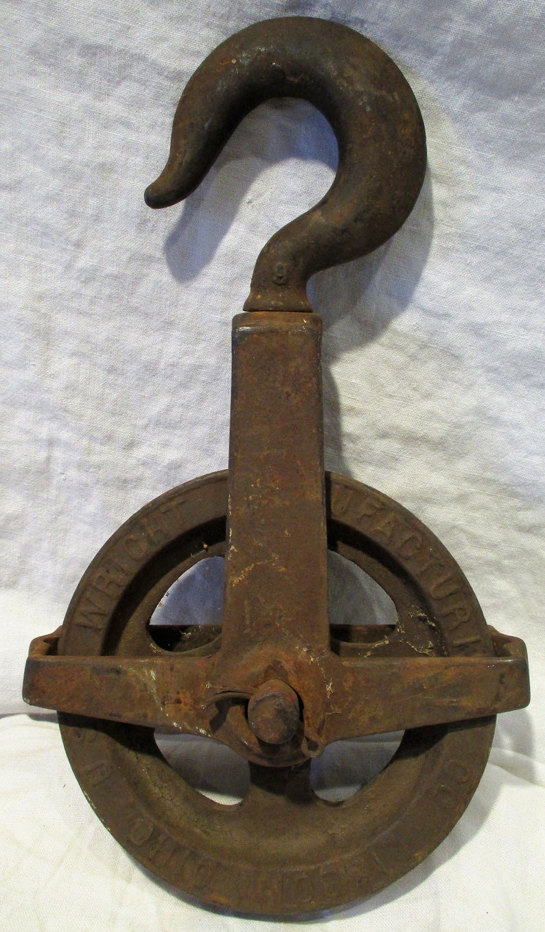 Industrial Pulley Mounting Bracket Wright Manufacturing Co. Etsy