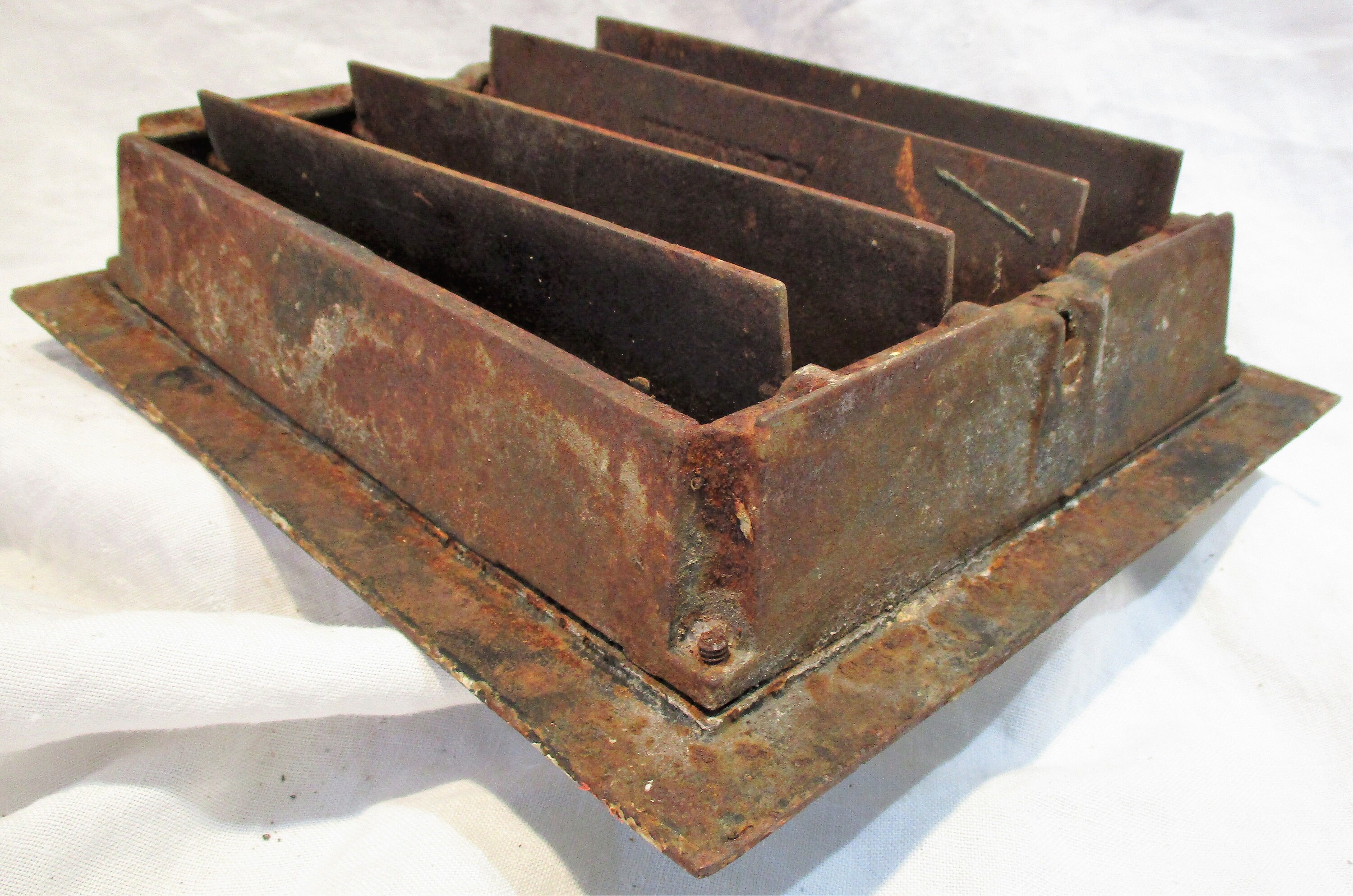 Vent Grate or Radiator Grate Large Rectangular Cast Iron Etsy