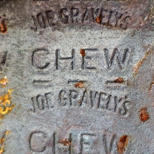 Punched Tin, Antique Tobacco Panel, Cigar Panels, Old Printing Plates